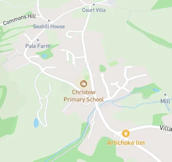 map for Christow Community School