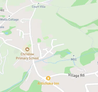 map for Christow Surgery