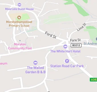 map for Moreton Newsagents