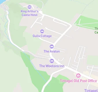 map for The Wootons Inn