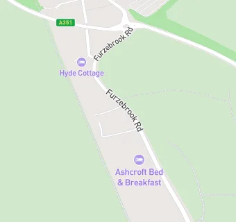 map for Ashcroft B&B