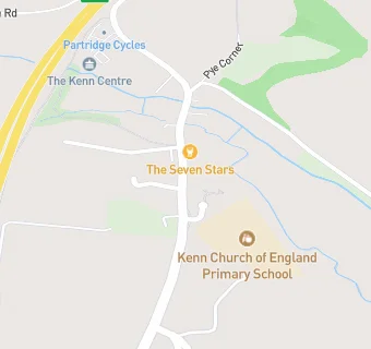 map for The Seven Stars Kennford