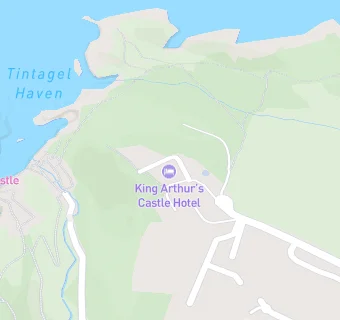 map for Camelot Castle Hotel