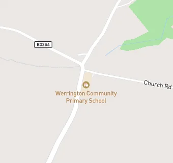 map for Werrington Community Primary School