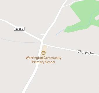 map for Werrington Cricket Club