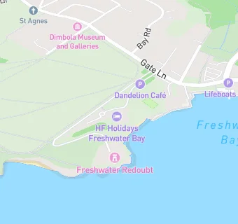 map for Freshwater Bay House