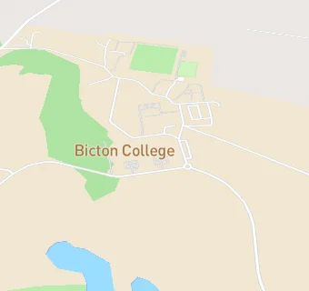 map for Bicton College