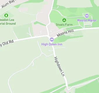 map for Highdown Inn