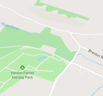 map for Haldon Forest Holiday Park Supermarket and Coffee Shop