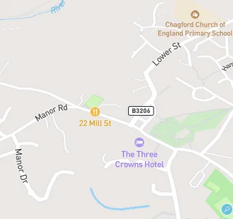 map for The Chagford Inn