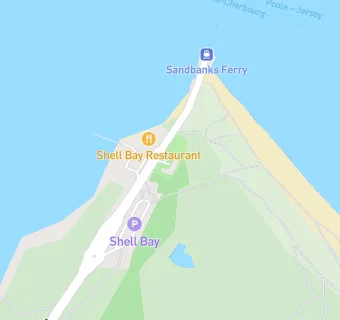 map for Shell Bay Restaurant