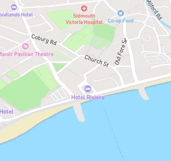 map for Hotel Riviera