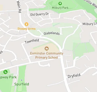 map for Exminster Community Primary