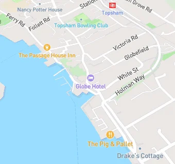 map for The Boathouse Café