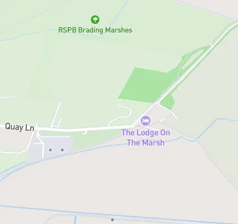 map for The Lodge On The Marsh