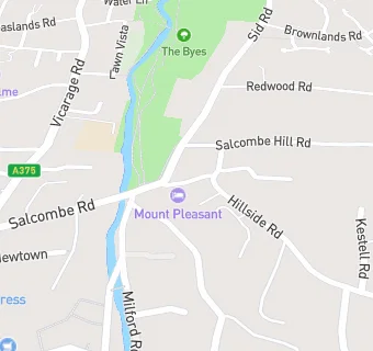 map for Mount Pleasant Hotel