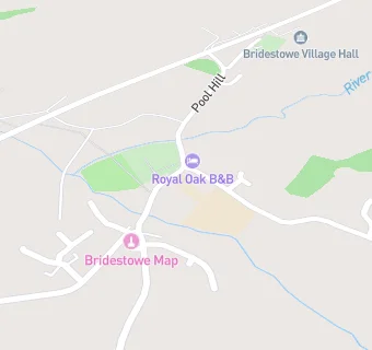 map for Bridestowe Primary School