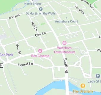 map for Mydentist, West Street, Wareham 