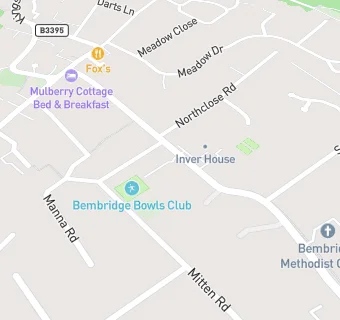 map for Abbeyfield Bembridge