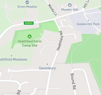 map for Saxonbury IWC