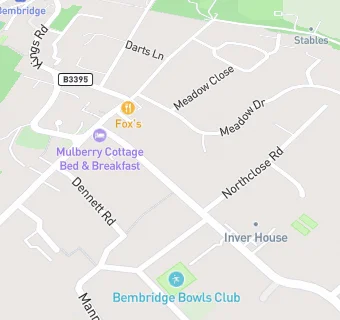 map for RG (Bembridge) Limited