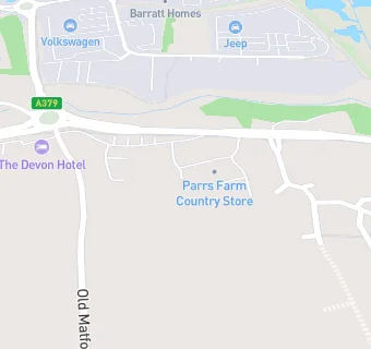 map for Parr's Farm Cafe