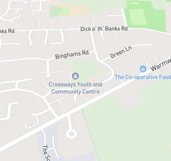 map for CROSSWAYS YOUTH AND COMMUNITY CENTRE