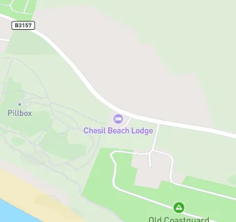 map for Chesil Beach Lodge