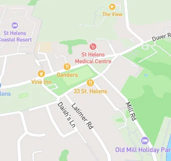 map for 33 St Helens