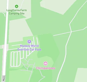 map for Monkeyworld Catering - Tree Tops Cafe