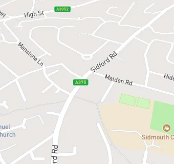 map for Malden House Residential Care Home