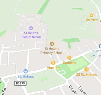 map for Pre-School @ ST Helens