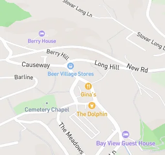 map for Gina's Restaurant