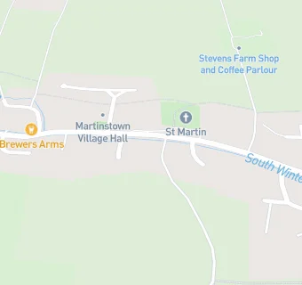 map for Martinstown Village Shop