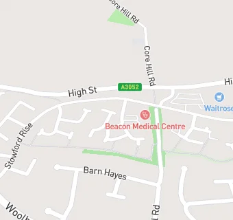 map for Beacon Medical Centre