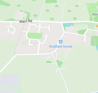 map for Shalfleet Village Stores