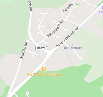 map for Sandford Road Convenience Store