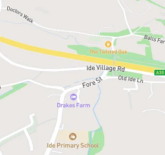 map for Ide Community Shop And Post Office