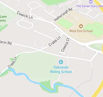 map for Oaklands Riding School