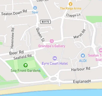 map for Eyre Court Hotel