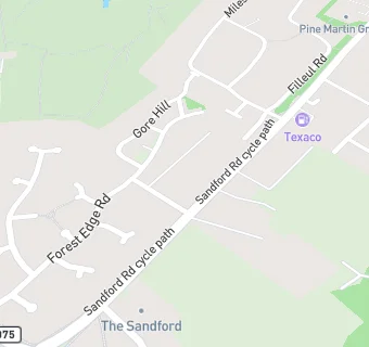 map for Sandford St Martins After School Club