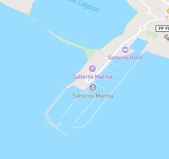 map for Salterns Marina Limited