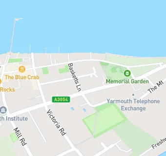 map for Abbeyfield Yarmouth Society