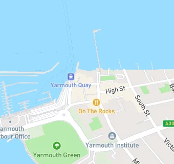 map for Yarmouth Castle