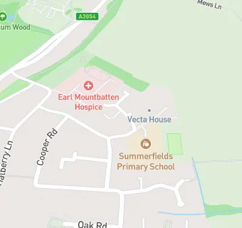 map for Vecta House Care Home