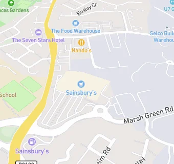 map for Sainsbury's