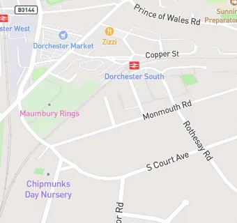 map for MONMOUTH ROAD STORES