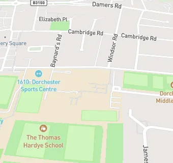 map for Castlefield School