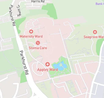 map for Friends Of St Mary's Hospital