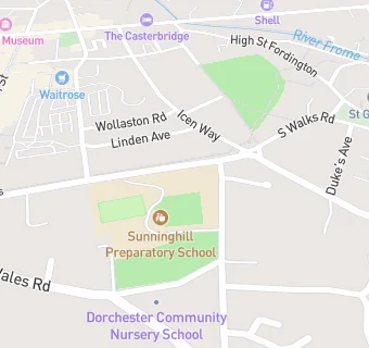 map for Sunninghill Preparatory School